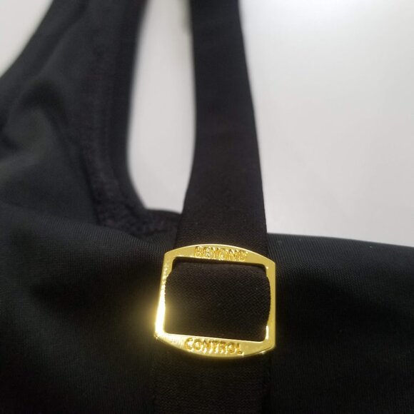 Beyond Control Grommet-Detail Square-Neck Swim Dress - Picture 12 of 16